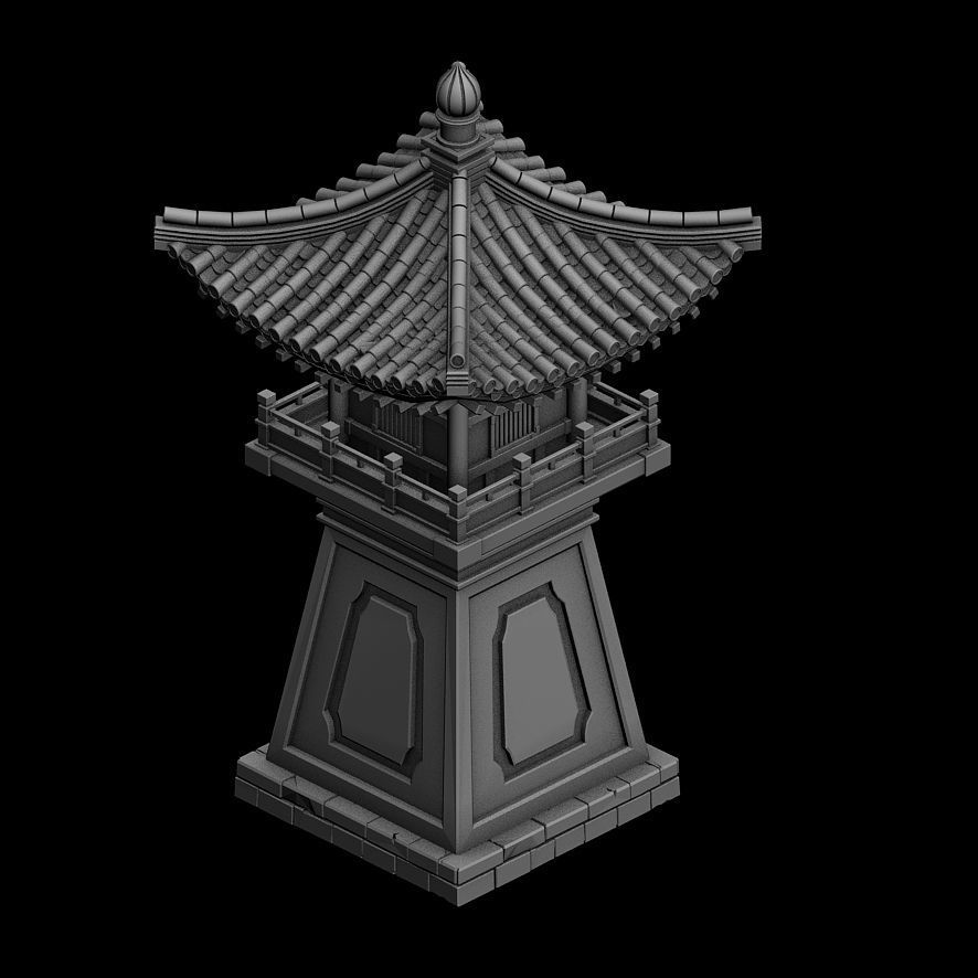 Palace - Watchtower 044 3D model_2