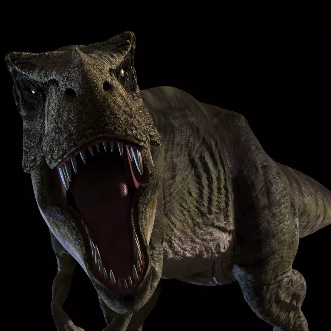 THE T Rex - 8K 3D model_0