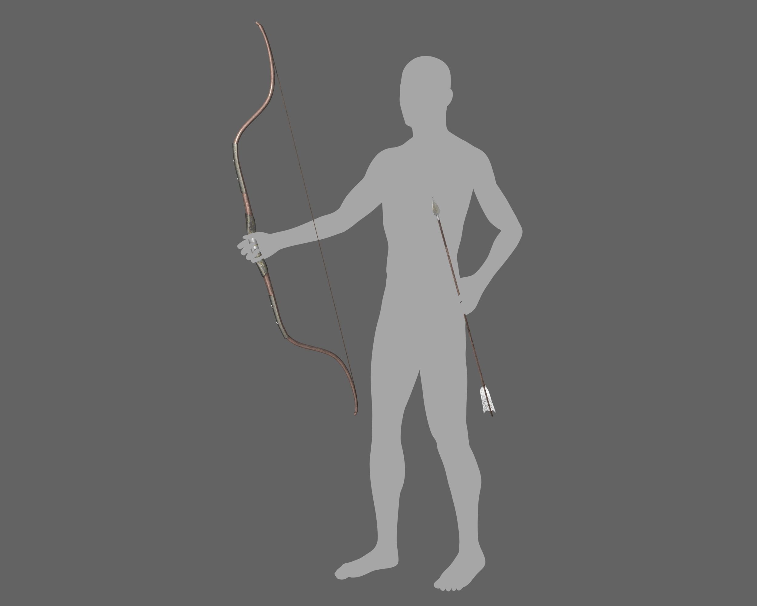 Ancient Collection Weapons Bows and Arrows _13