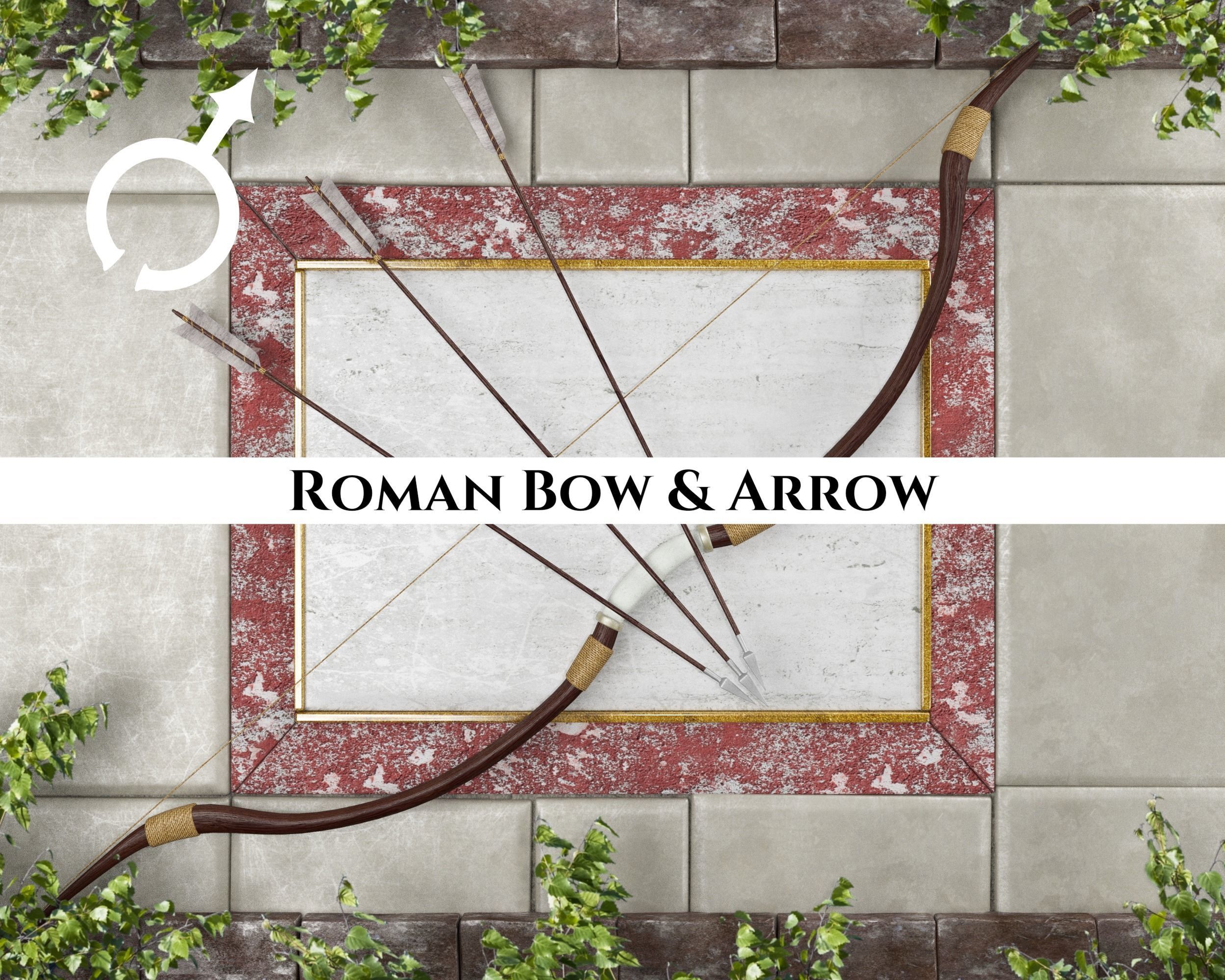 Ancient Collection Weapons Bows and Arrows _20