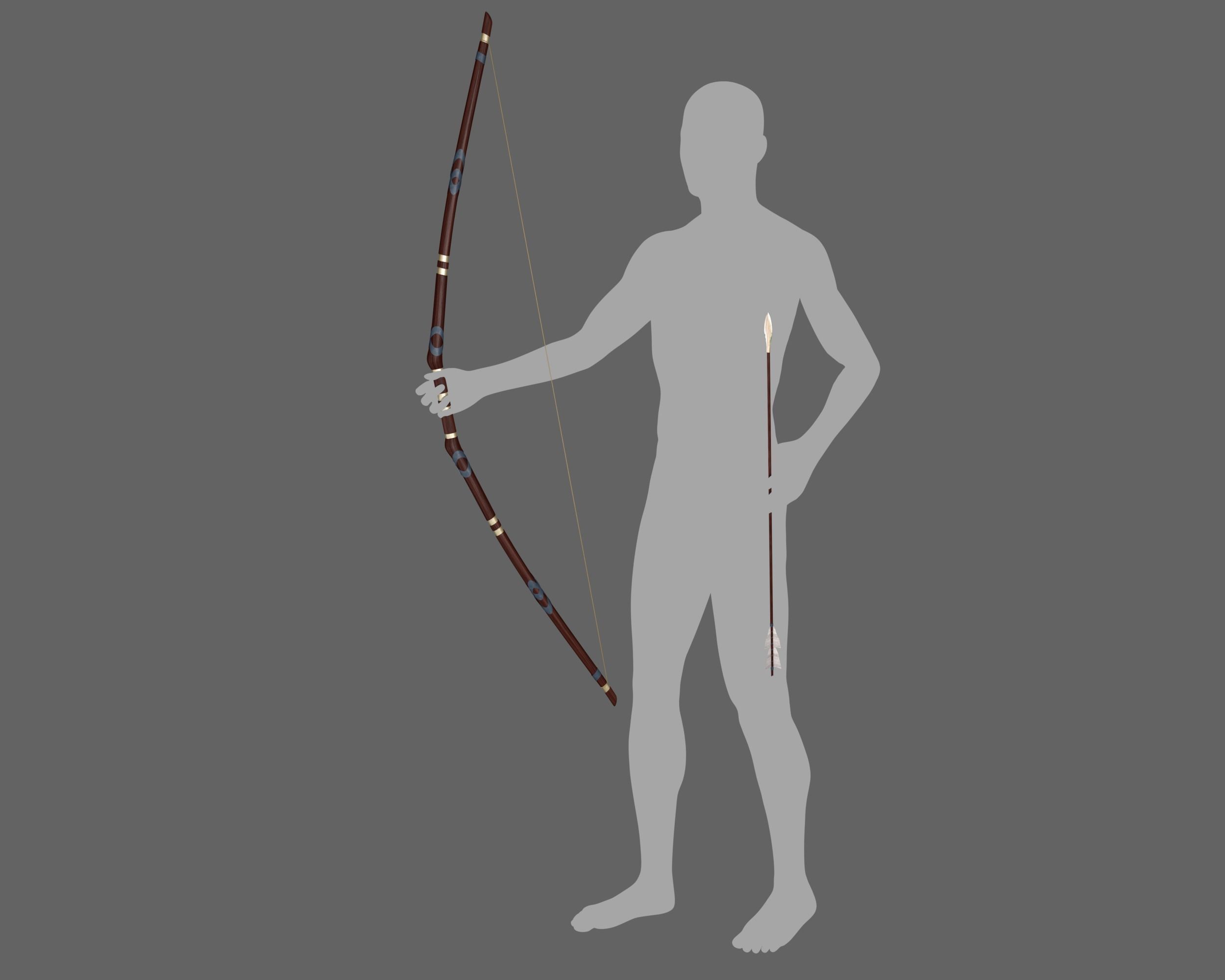 Ancient Collection Weapons Bows and Arrows _7