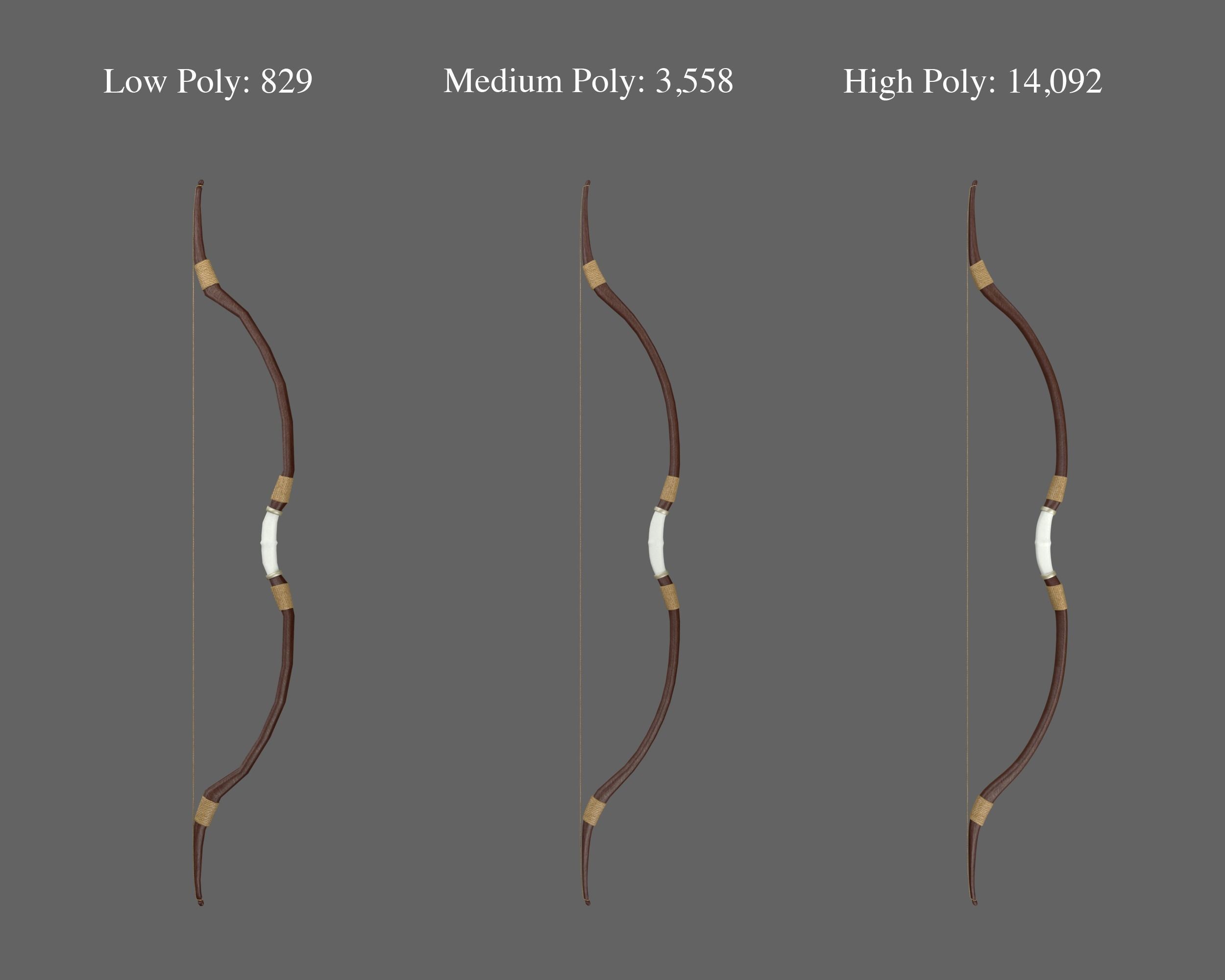 Ancient Collection Weapons Bows and Arrows _22