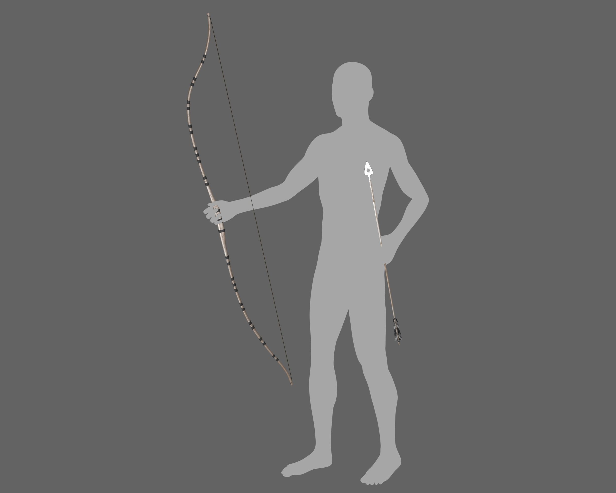 Ancient Collection Weapons Bows and Arrows _19