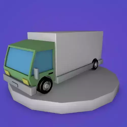 Low Poly Truck