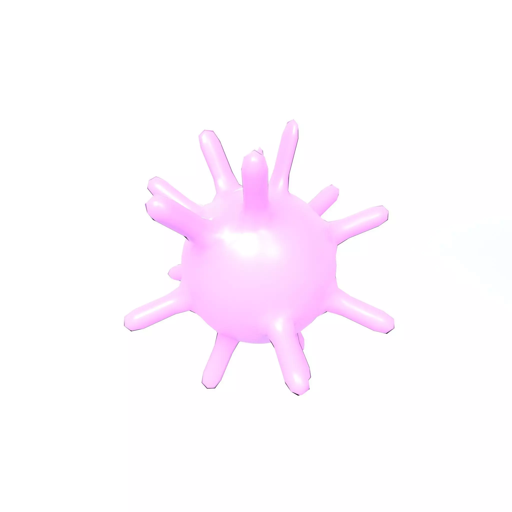 Virus v1 004 Low-poly 3D model