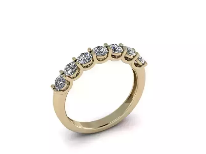 Diamond Jewelry Ring 3D print model