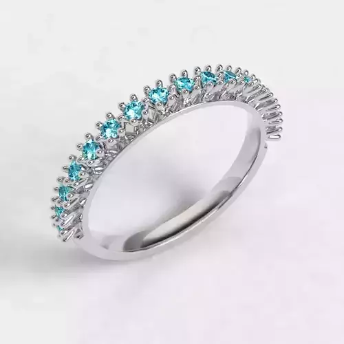 Anillo churumbela con piedras  Churumbela ring with stones 