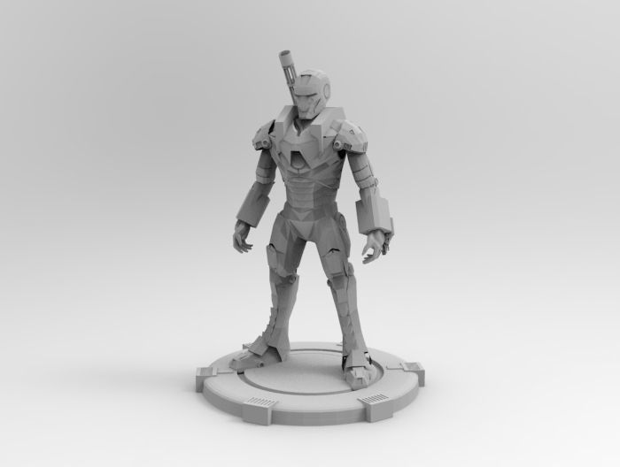 War Machine 3D print model_13