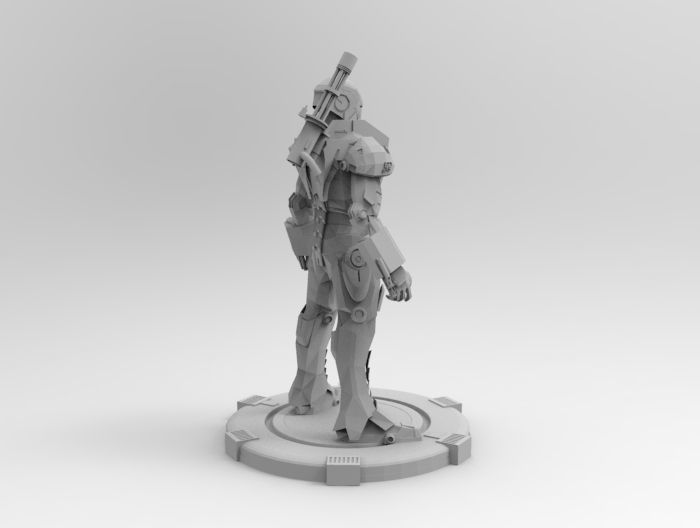 War Machine 3D print model_19