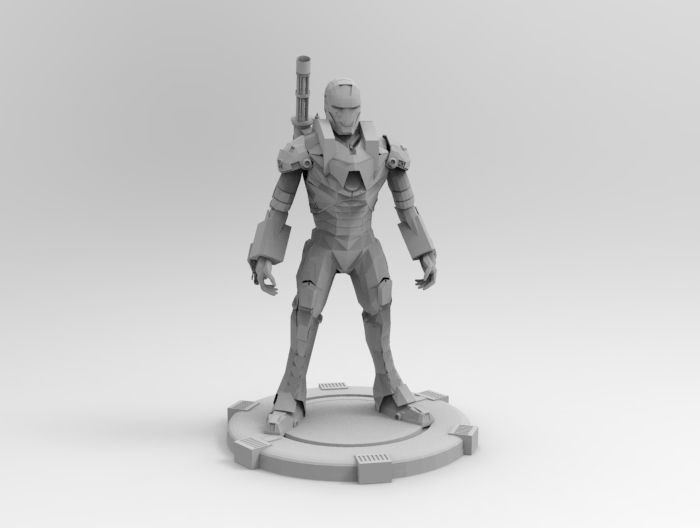 War Machine 3D print model_12
