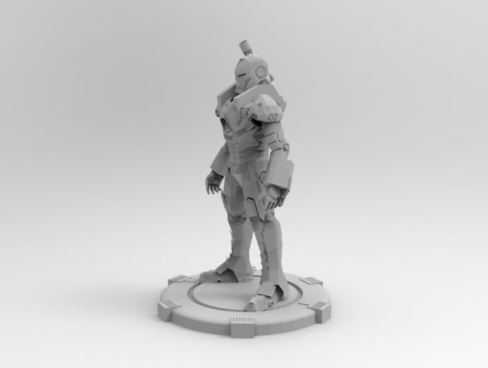 War Machine 3D print model_14