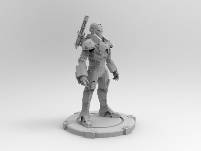 War Machine 3D print model_10