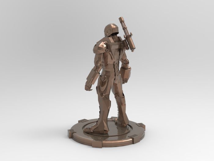 War Machine 3D print model_6