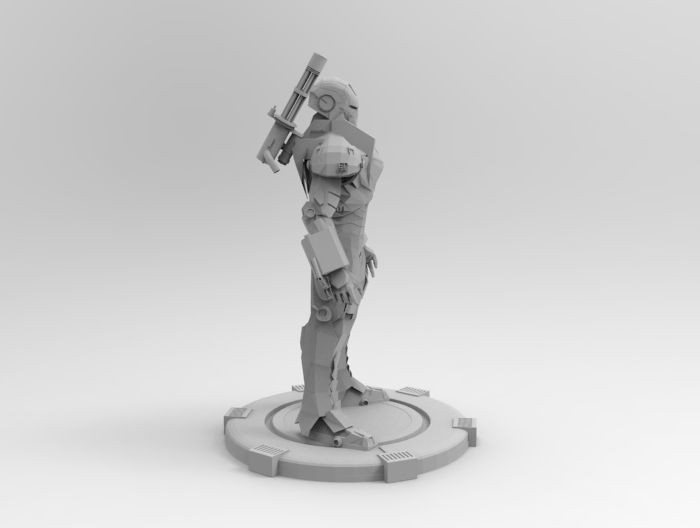 War Machine 3D print model_11