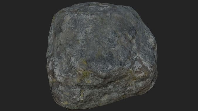 Lowpoly Rocks rock Low-poly 3D model