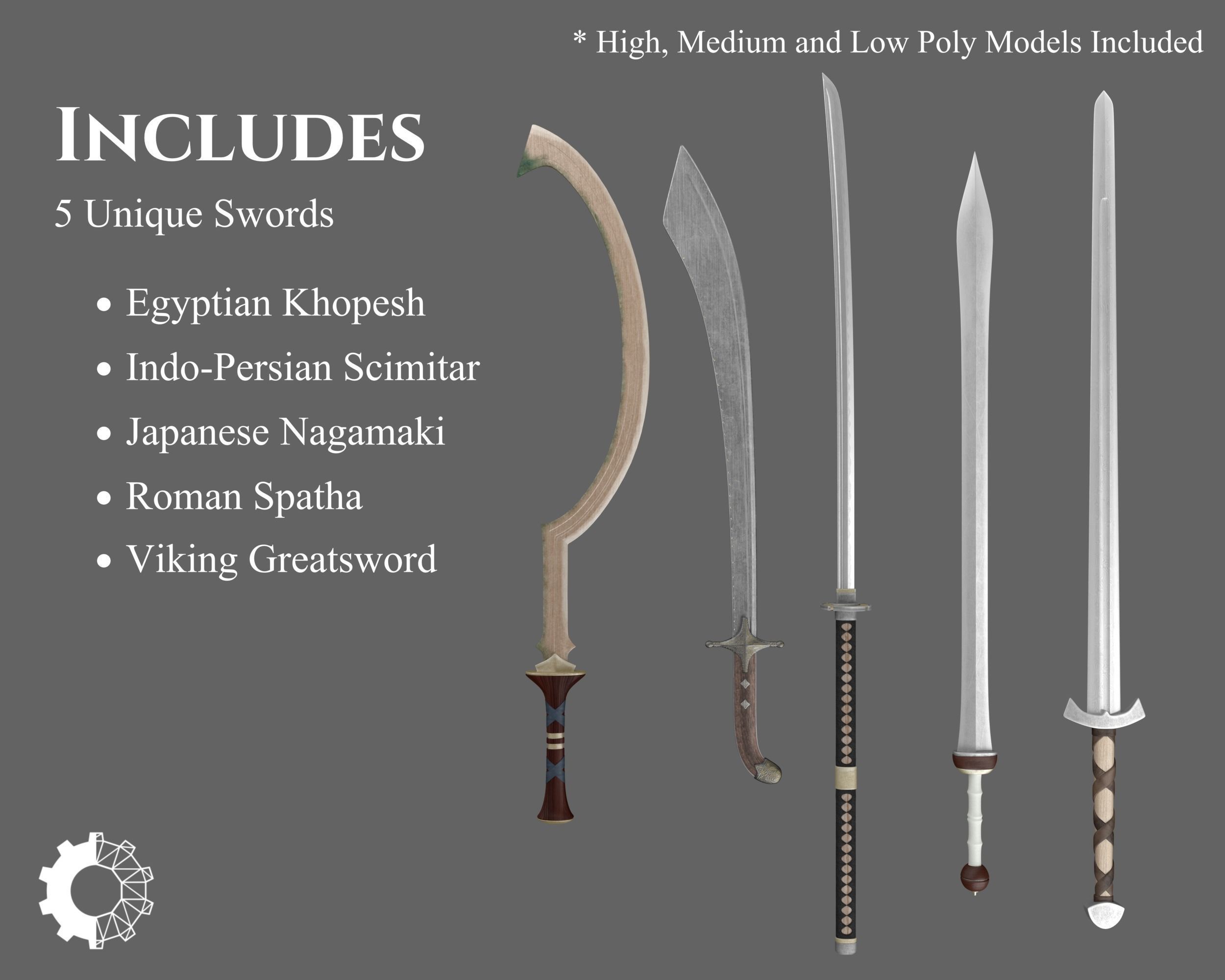 Ancient Collection Weapons Complete _90