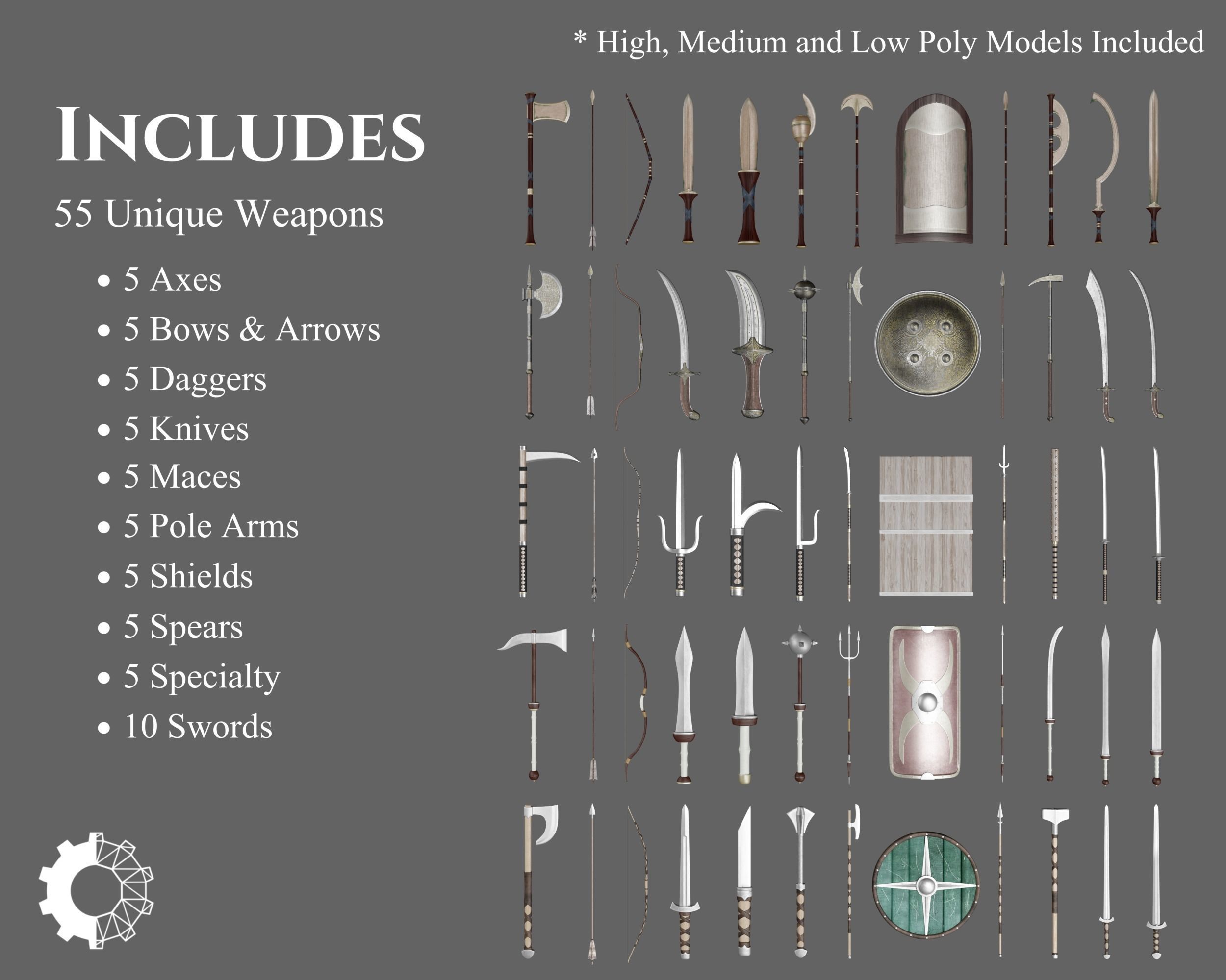 Ancient Collection Weapons Complete _1