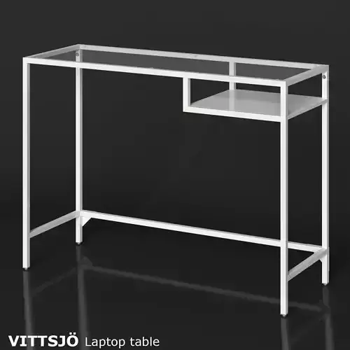 VITTSJO Laptop table 3D model VITTSJO Laptop table 3D model