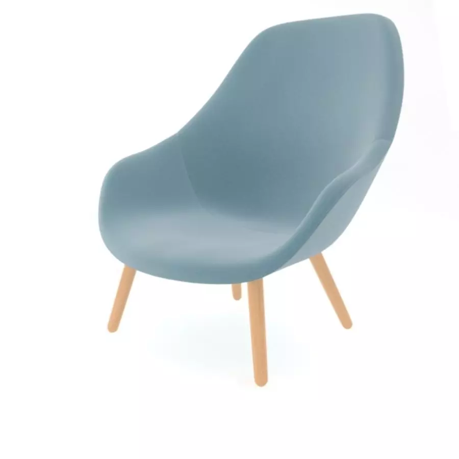 ABOUT A LOUNGE CHAIR AAL92 3D model