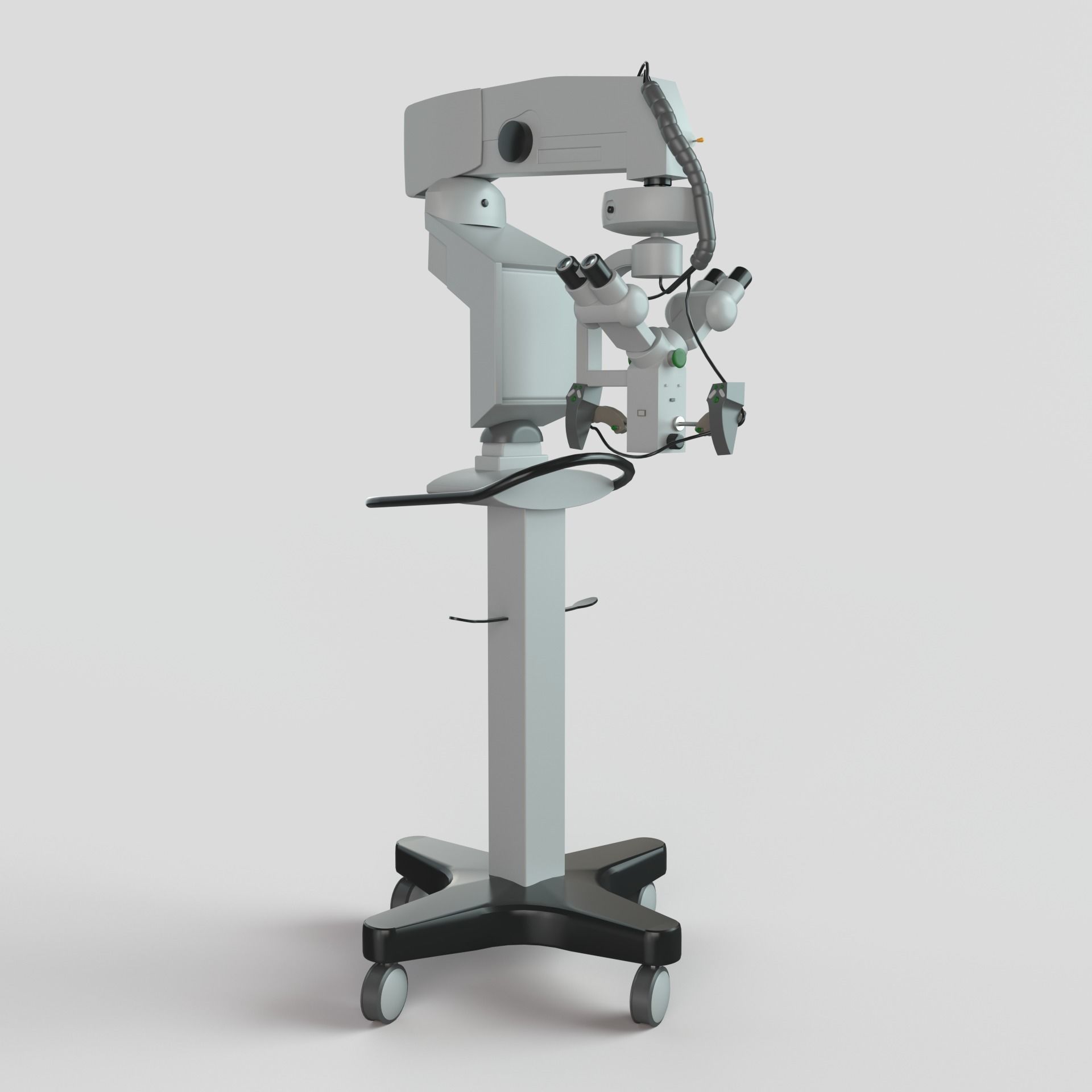 Surgical Microscope 3D model_1