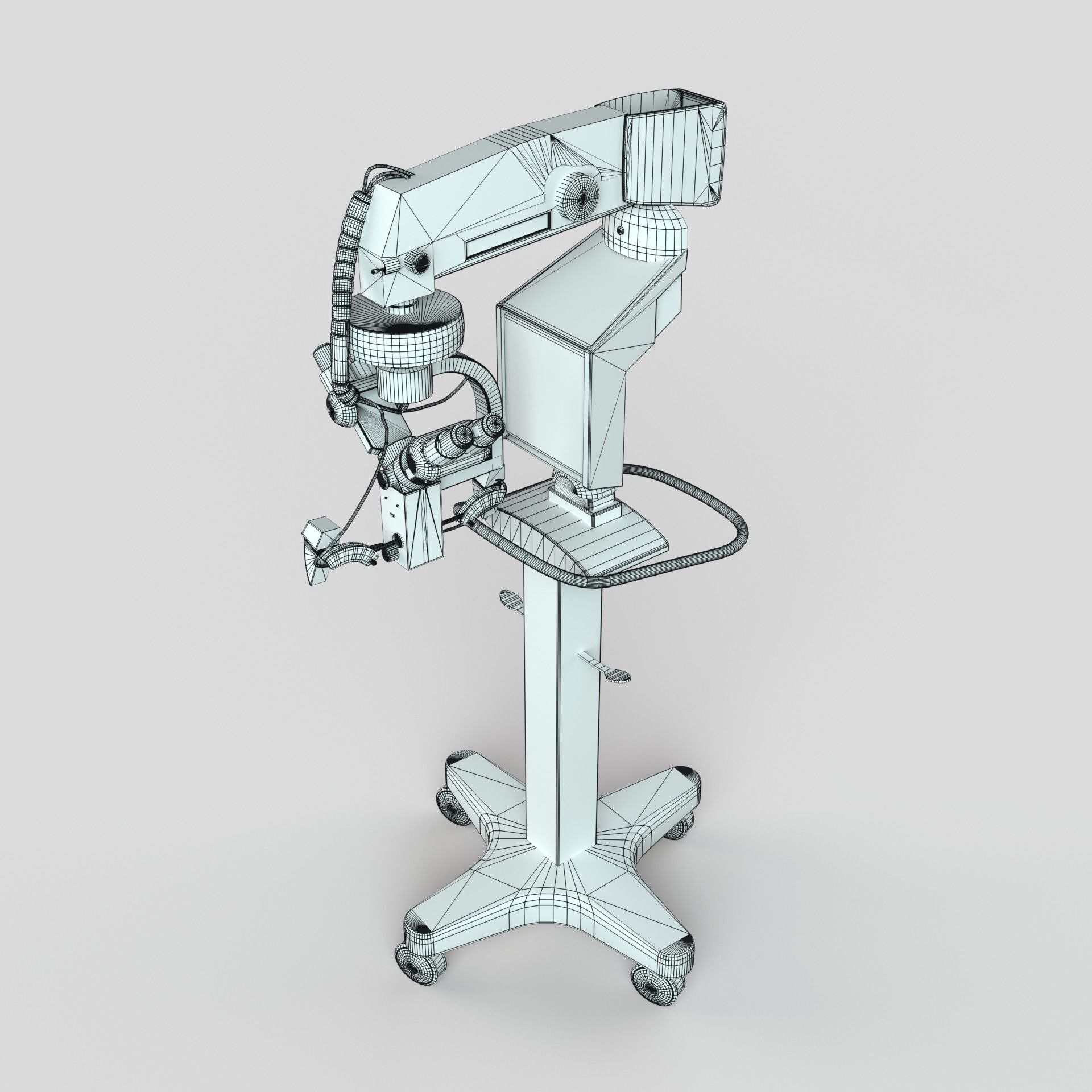 Surgical Microscope 3D model_6