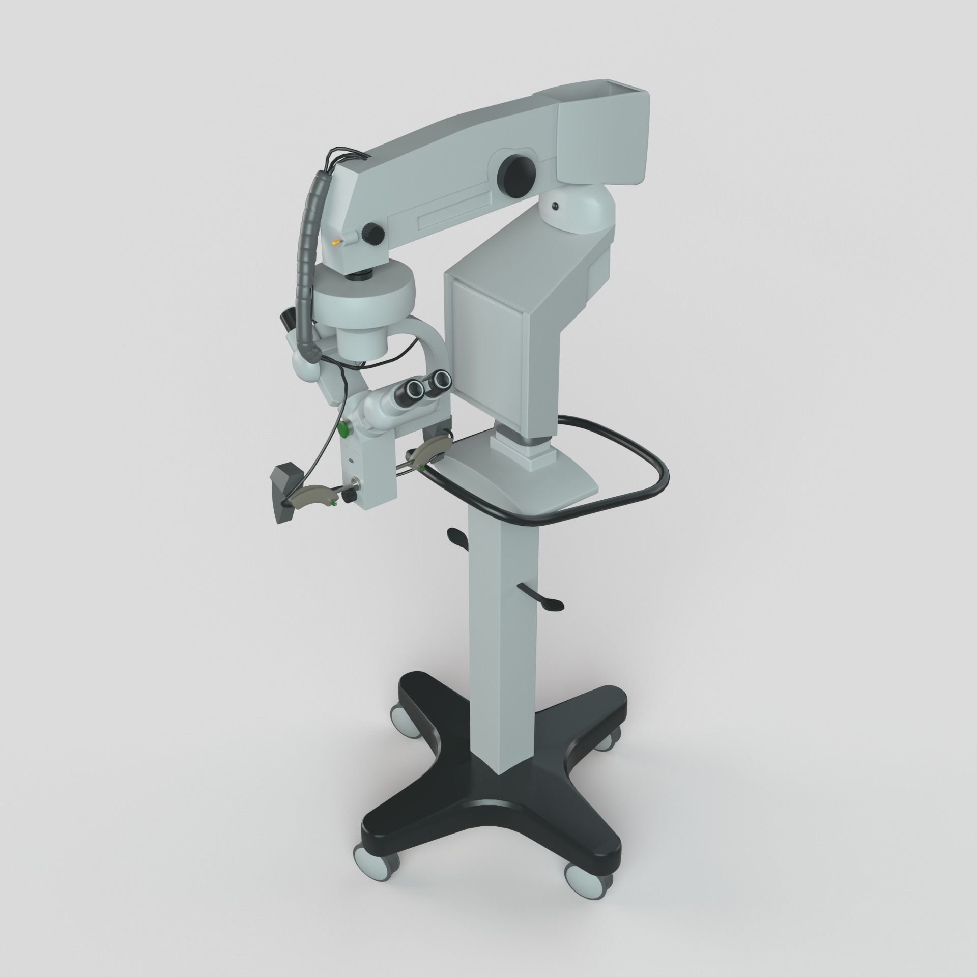 Surgical Microscope 3D model_2