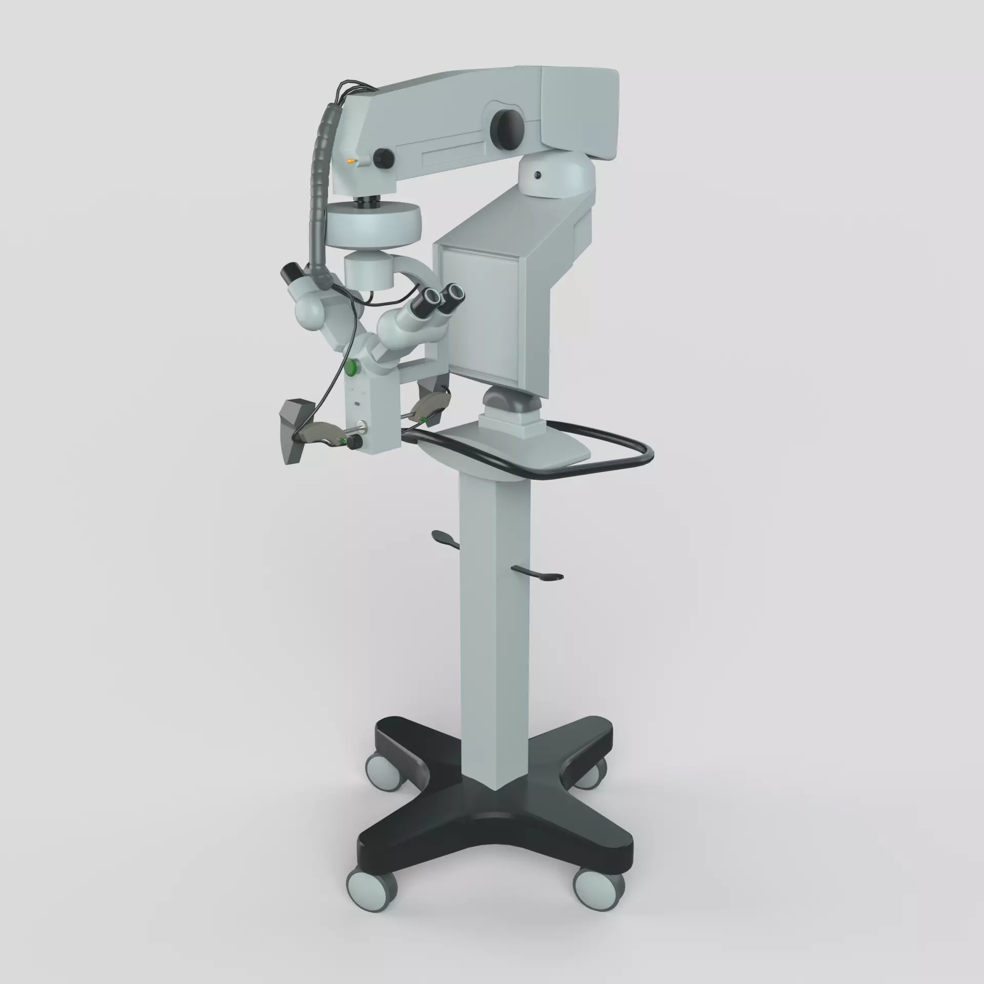Surgical Microscope 3D model_0