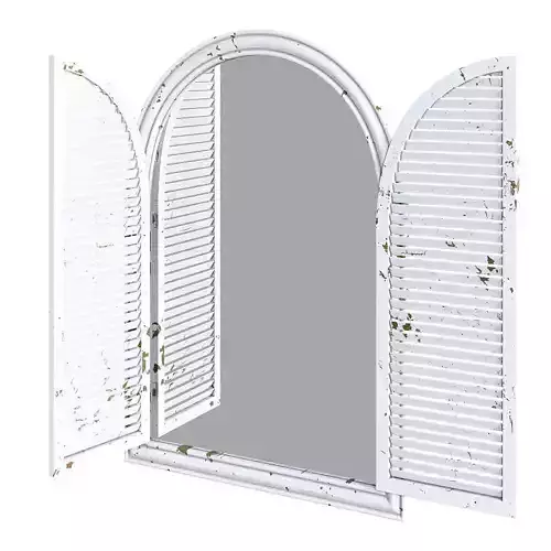 ZH - Mirror in a wooden frame