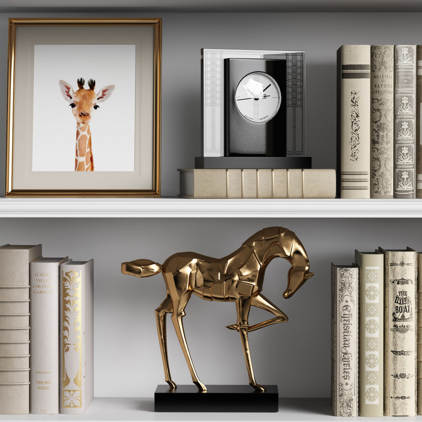 Decor Set 80 3D model_2