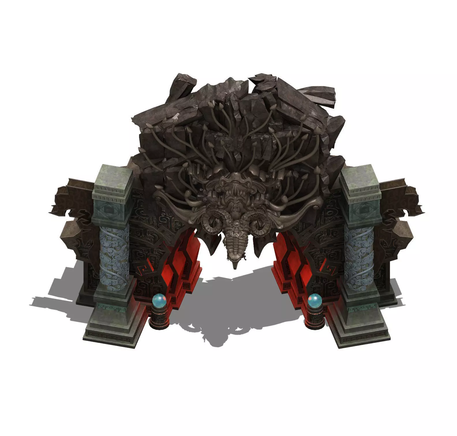 A world - the door 3D model_0