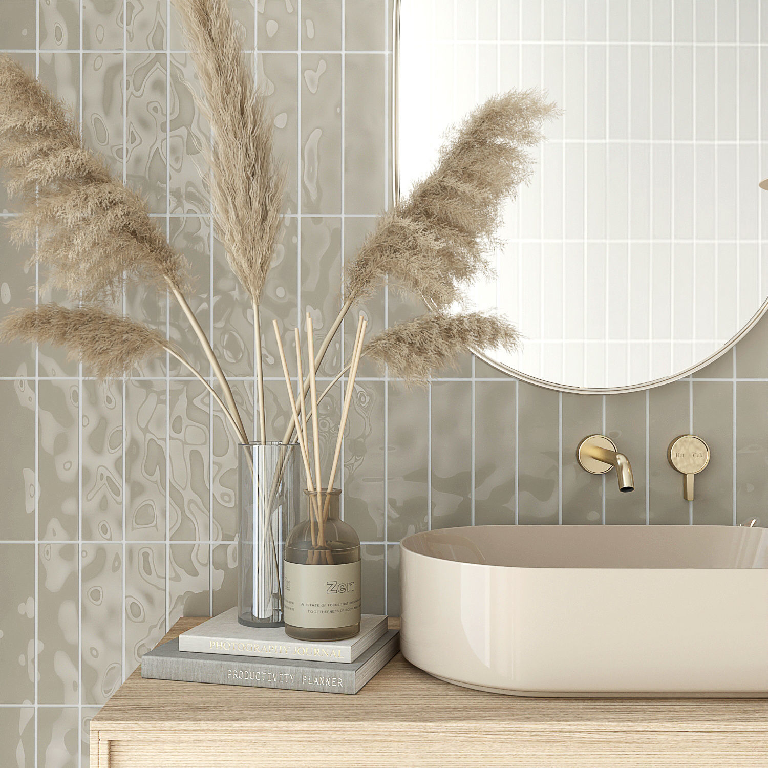 Bath set 01 3D model_1