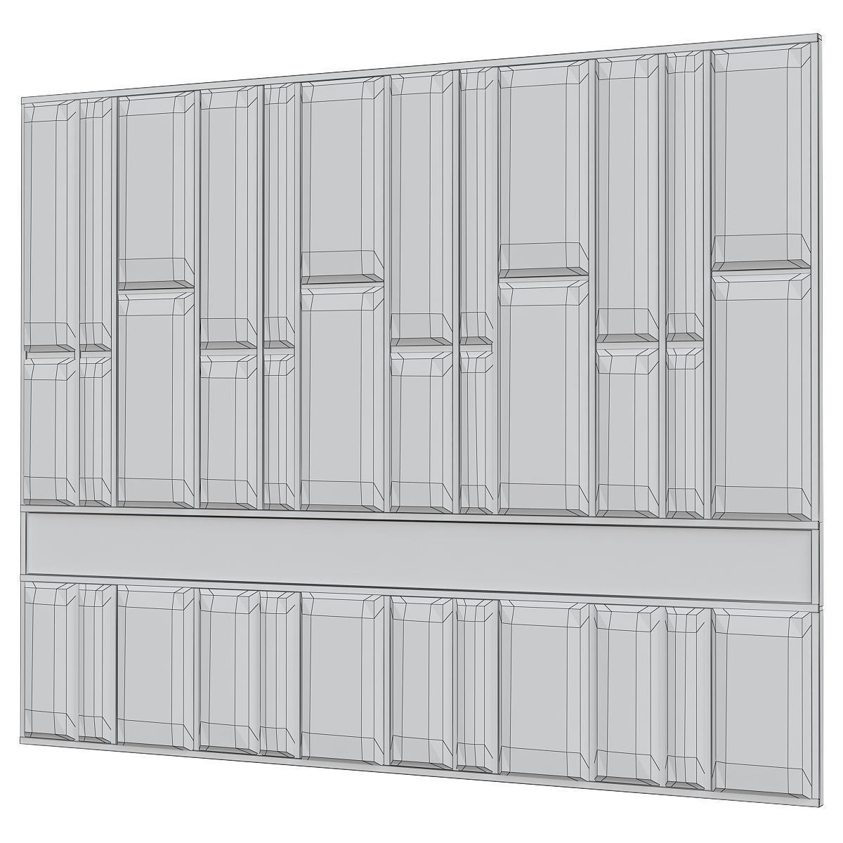 Headboard Premium PRO 3d model Low-poly 3D model_1