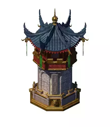 Building - contest ring - decorative tower