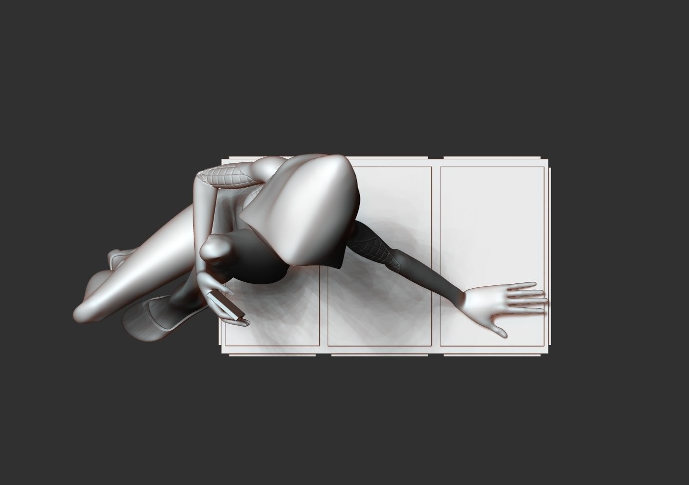 Spider Gwen 3 3D print model_15
