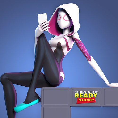 Spider Gwen 3 3D print model