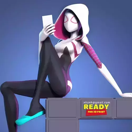 Spider Gwen 3 3D print model