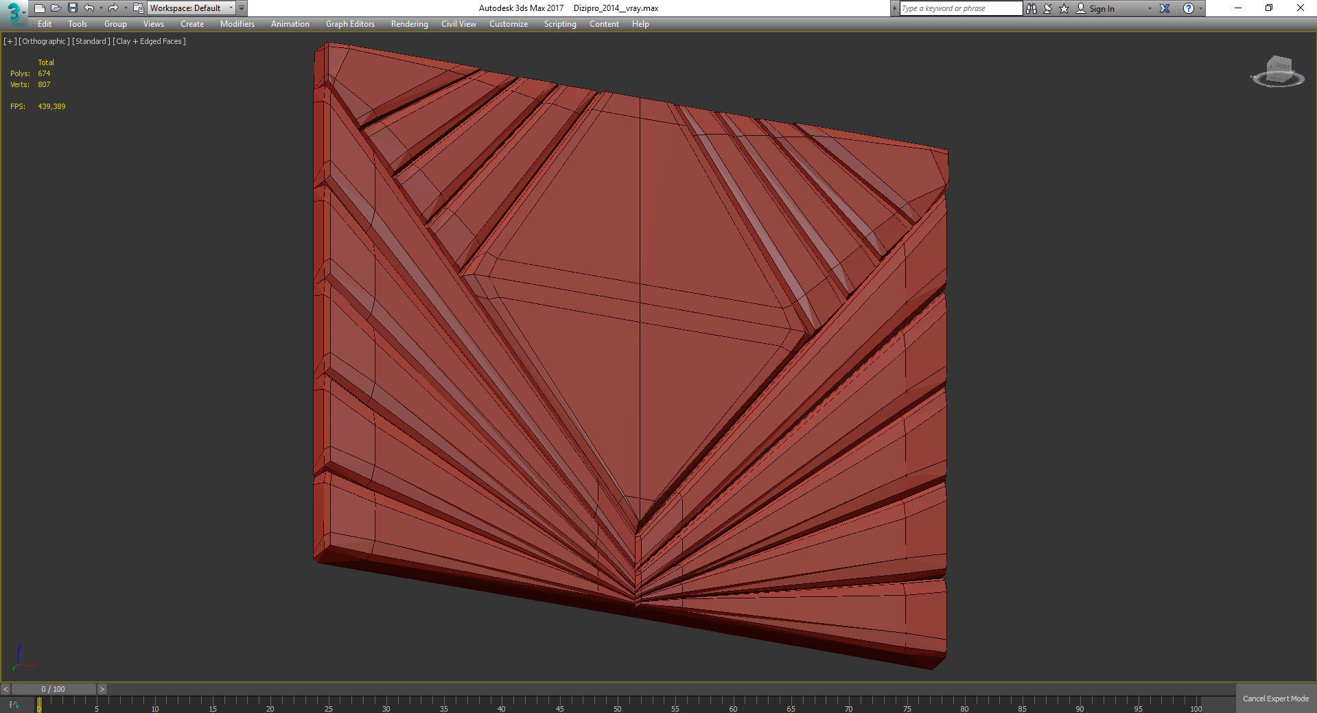 Headboard Premium PRO 3d model Low-poly 3D model_3