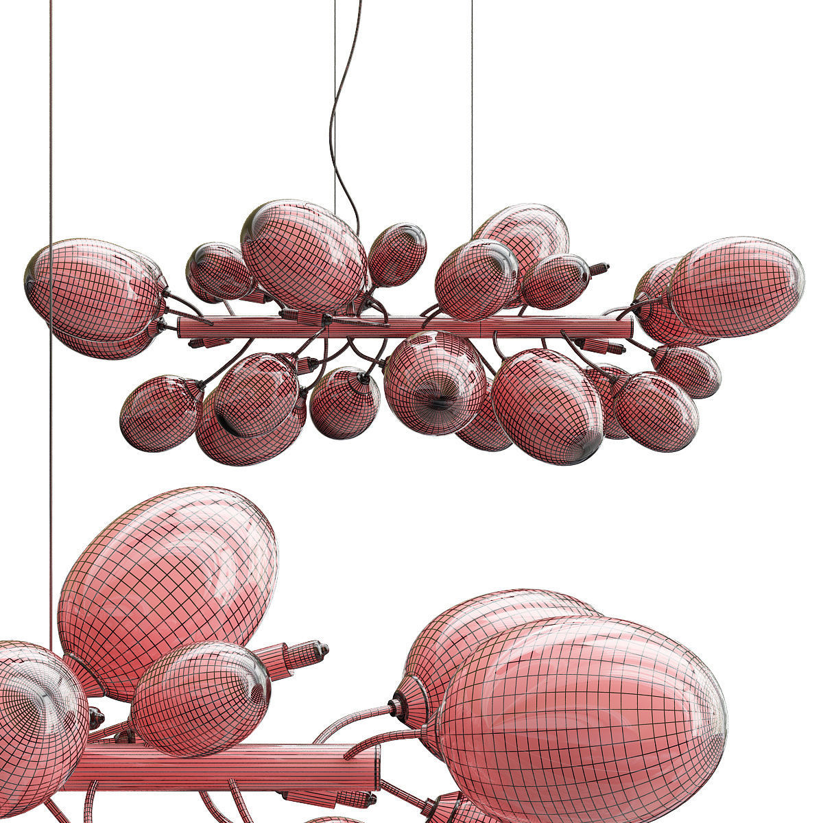 Nuvola luce da vivere 3D model_1