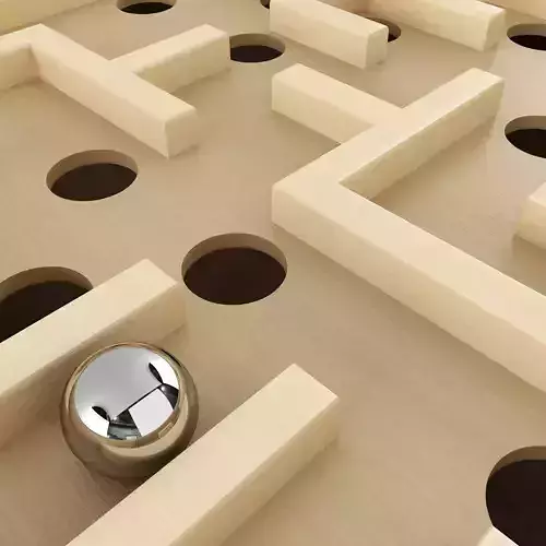 Labyrinth Game 3D model