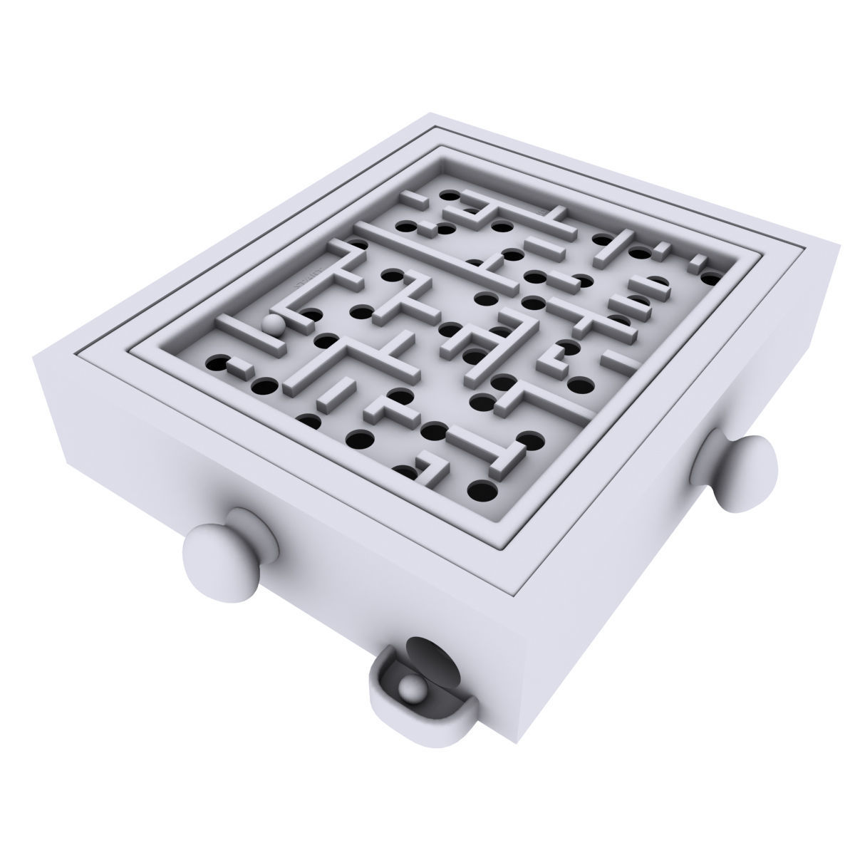 Labyrinth Game 3D model_5