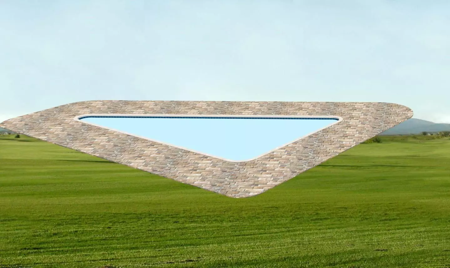 pool triangle format Free 3D model