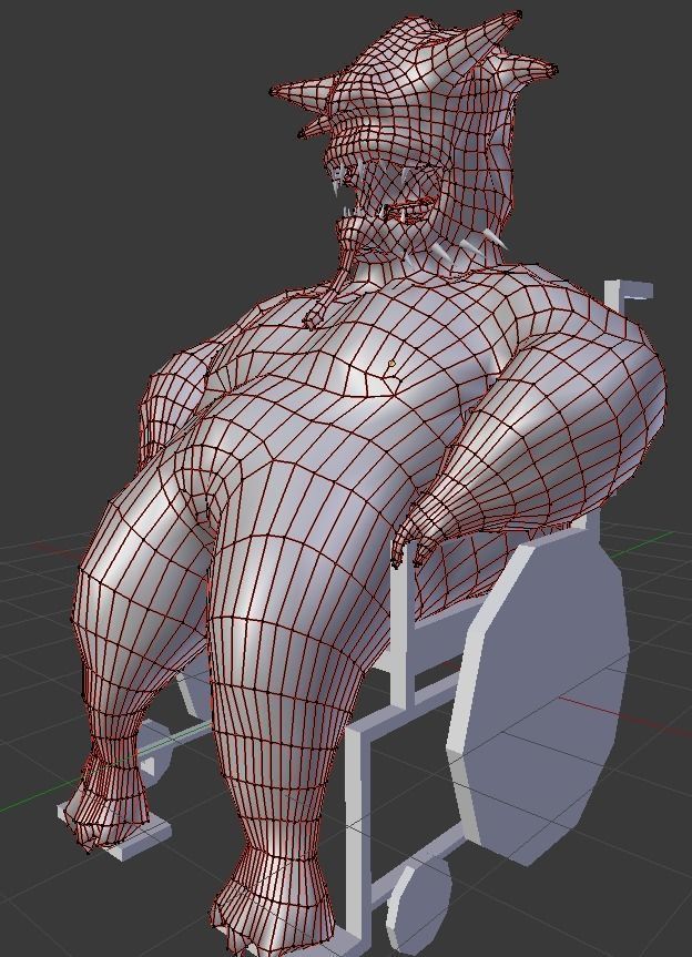 Demon Character 3D model_5