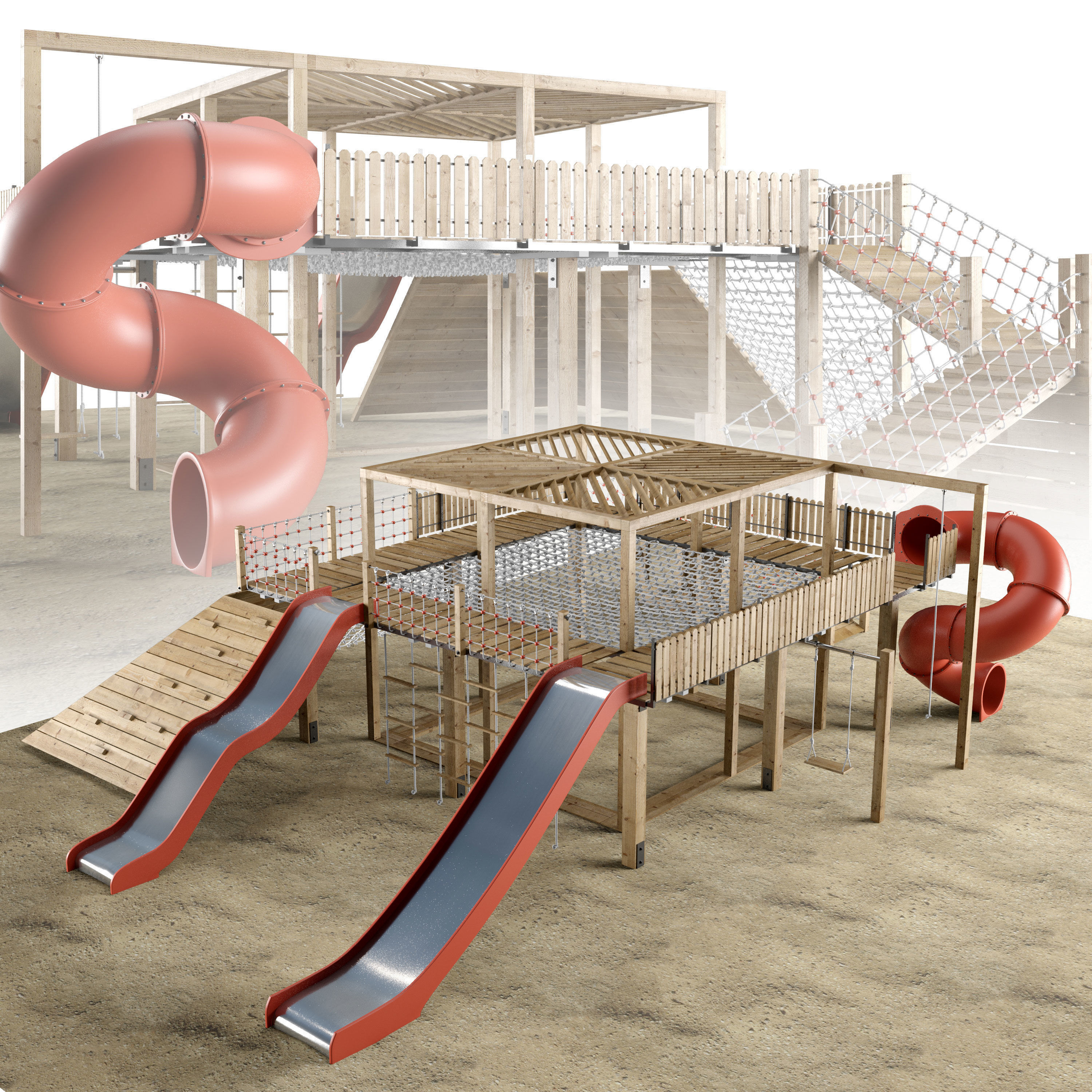 KPG Kids Playground 3D model_8