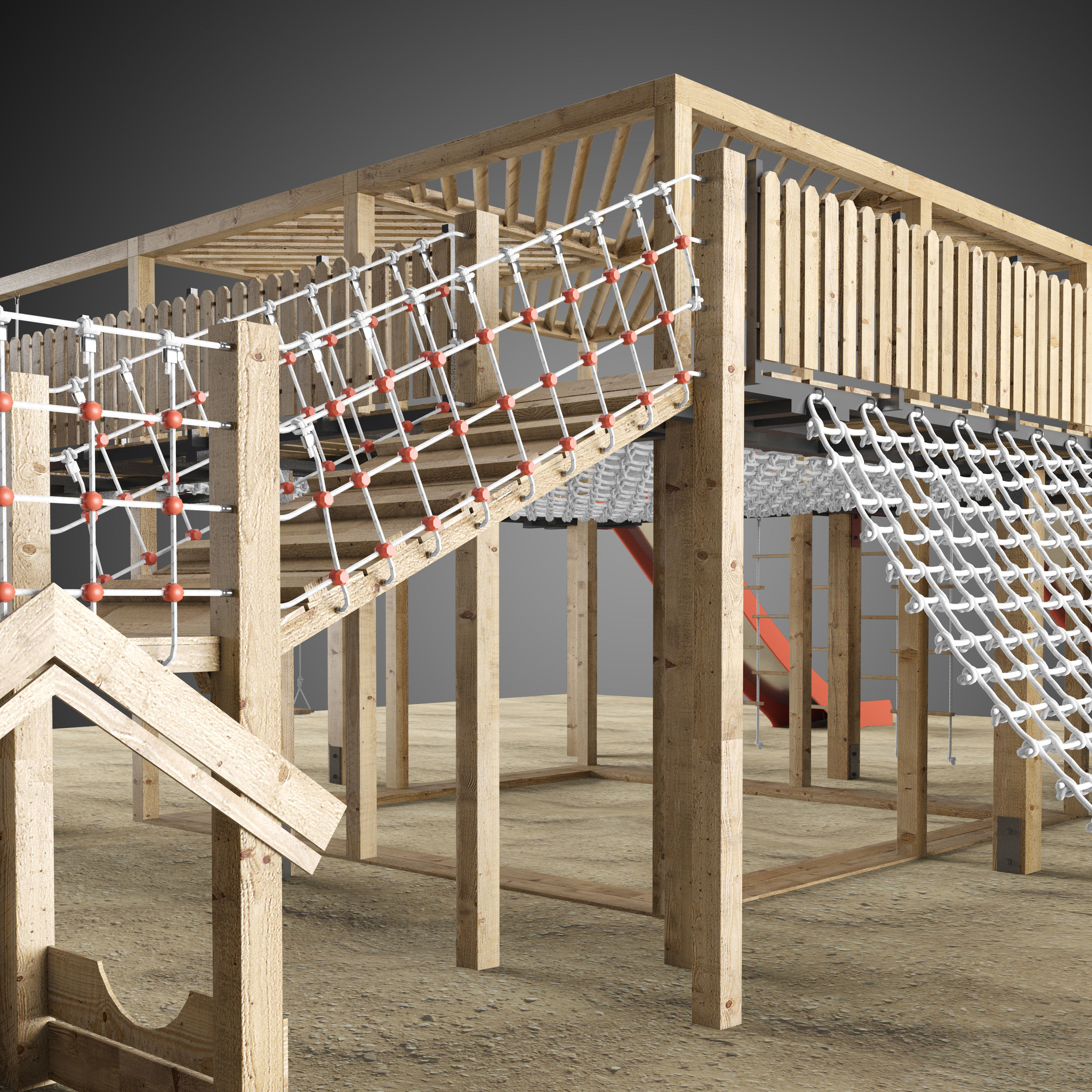 KPG Kids Playground 3D model_6