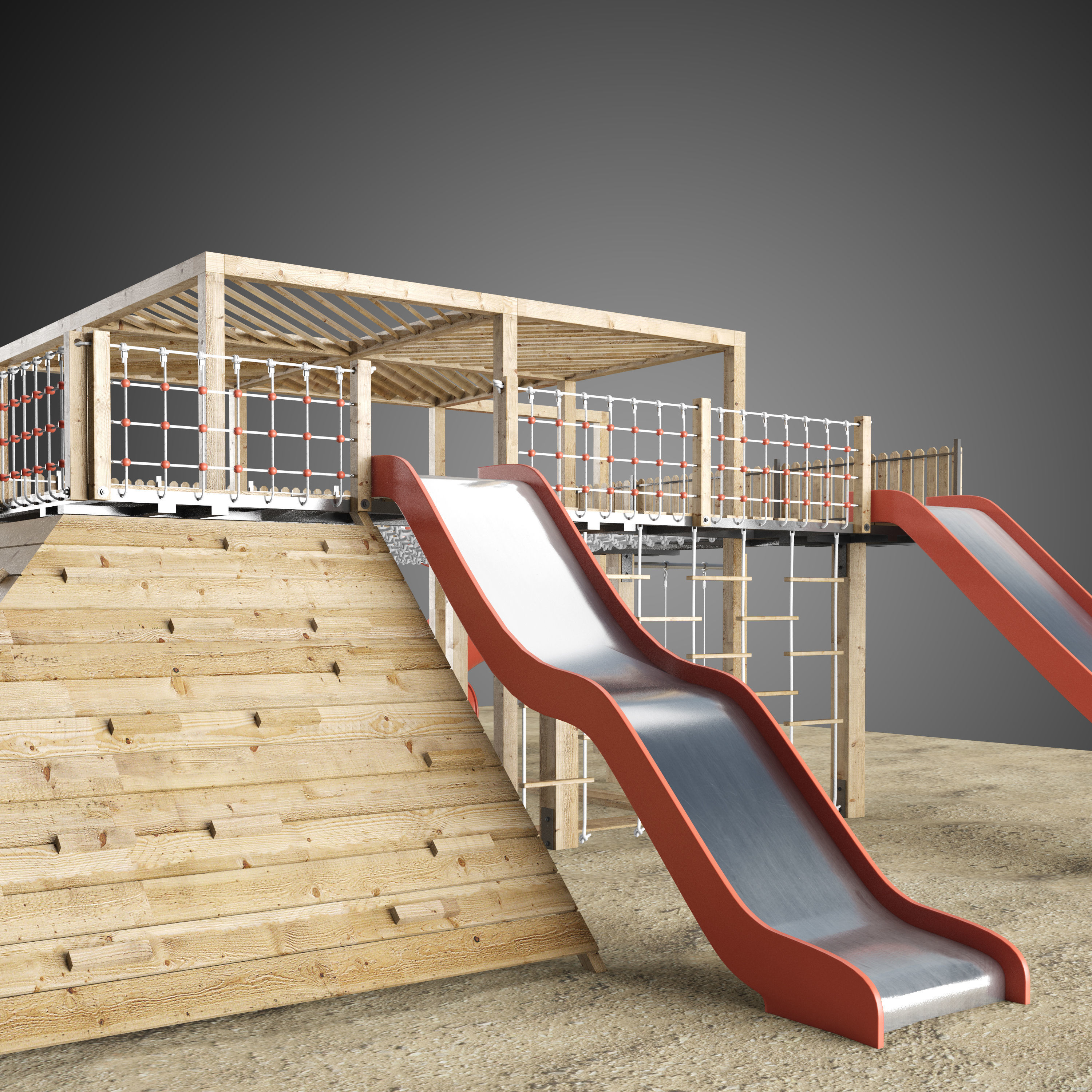 KPG Kids Playground 3D model_4