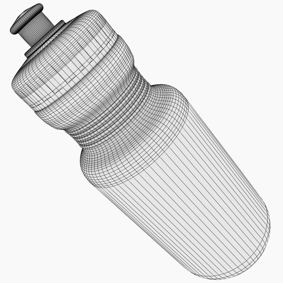 Water Bottle 3D model_5