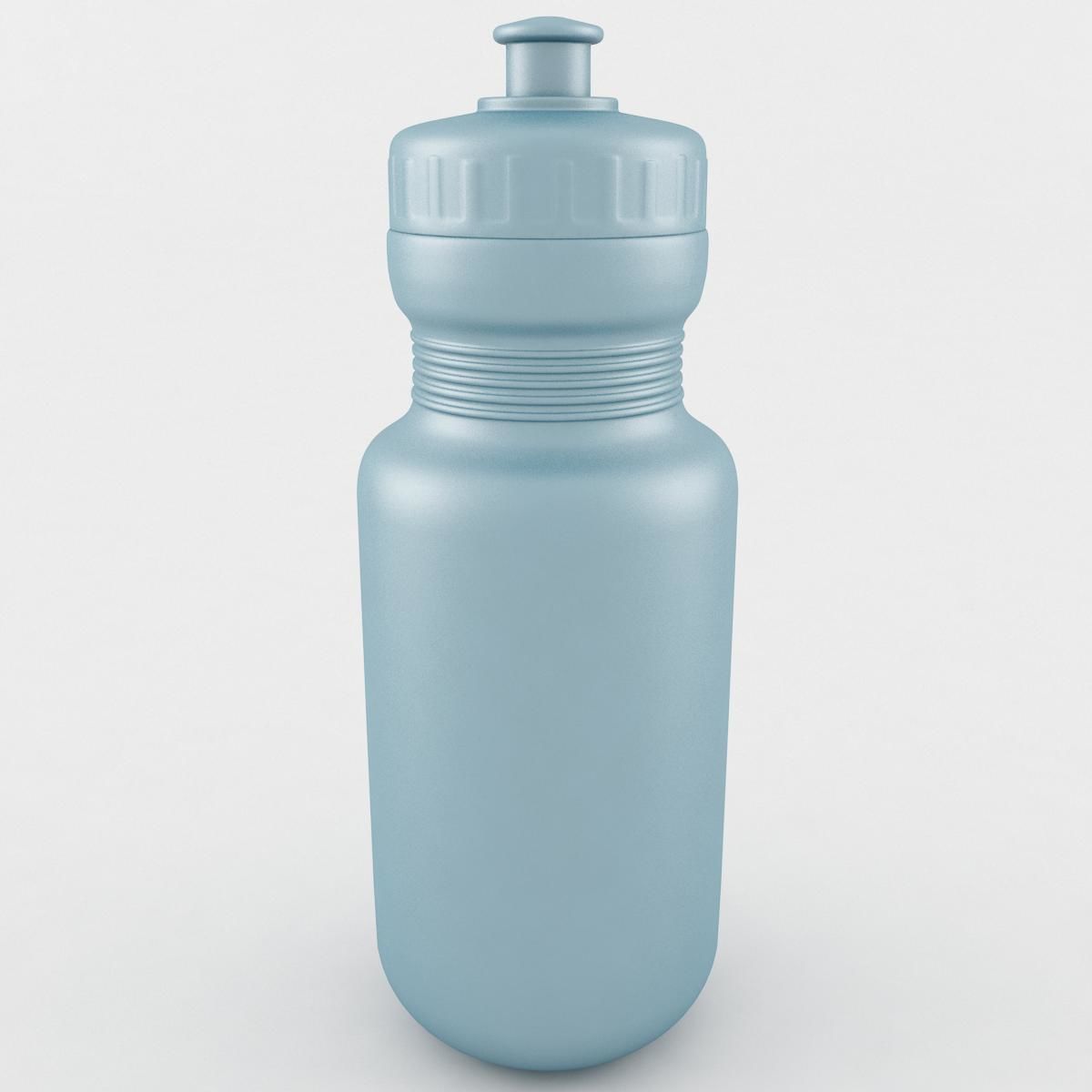 Water Bottle 3D model_2