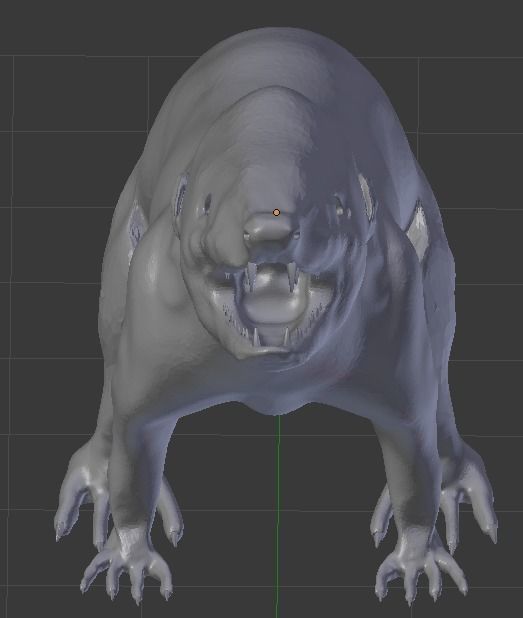 Gobiconodontidae -A rat lol 3D model_4