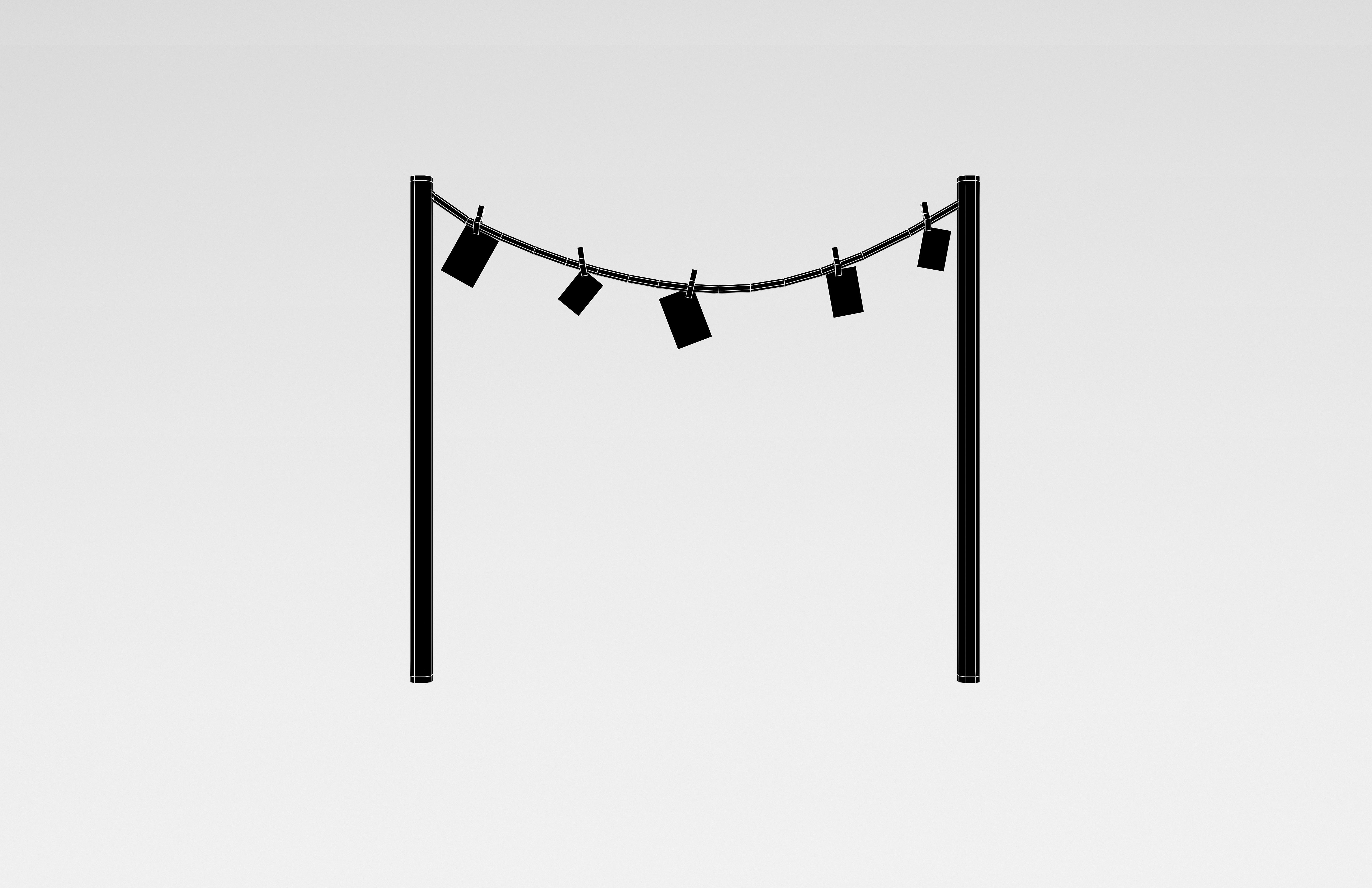 Photo Decoration v1 002 Low-poly 3D model_5