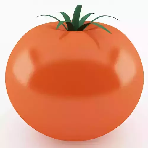 Tomato orange 3D model
